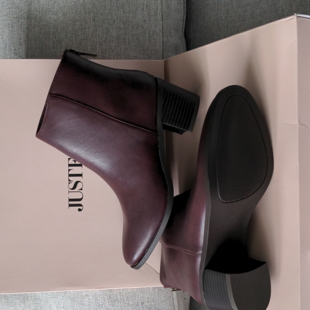 New Just Fab Ankle Boots Size 6.5